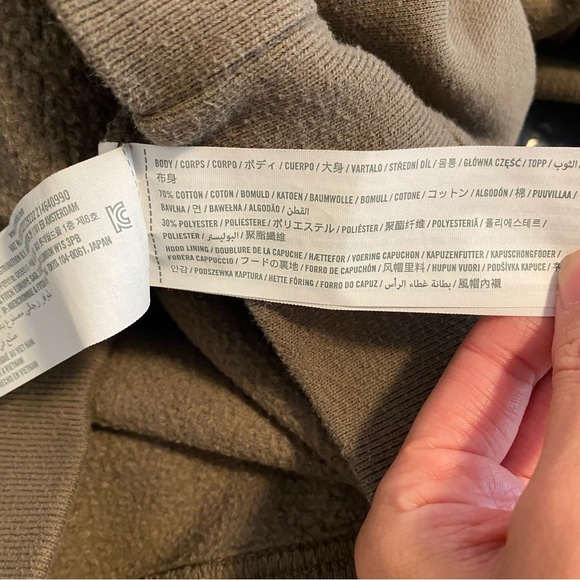 Hollister Men’s Brown Hoodie Size XL - Item 0224 - Picture 6 of 6